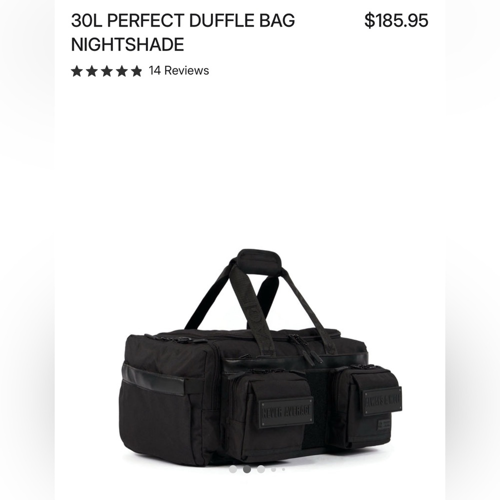 30 L: WOLFpak Perfect Duffle Bag Nightshade